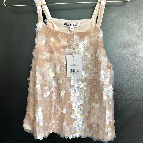 NWT WALTER BAKER NICKY TOP - XS - $258 mrsp - Picture 7 of 7